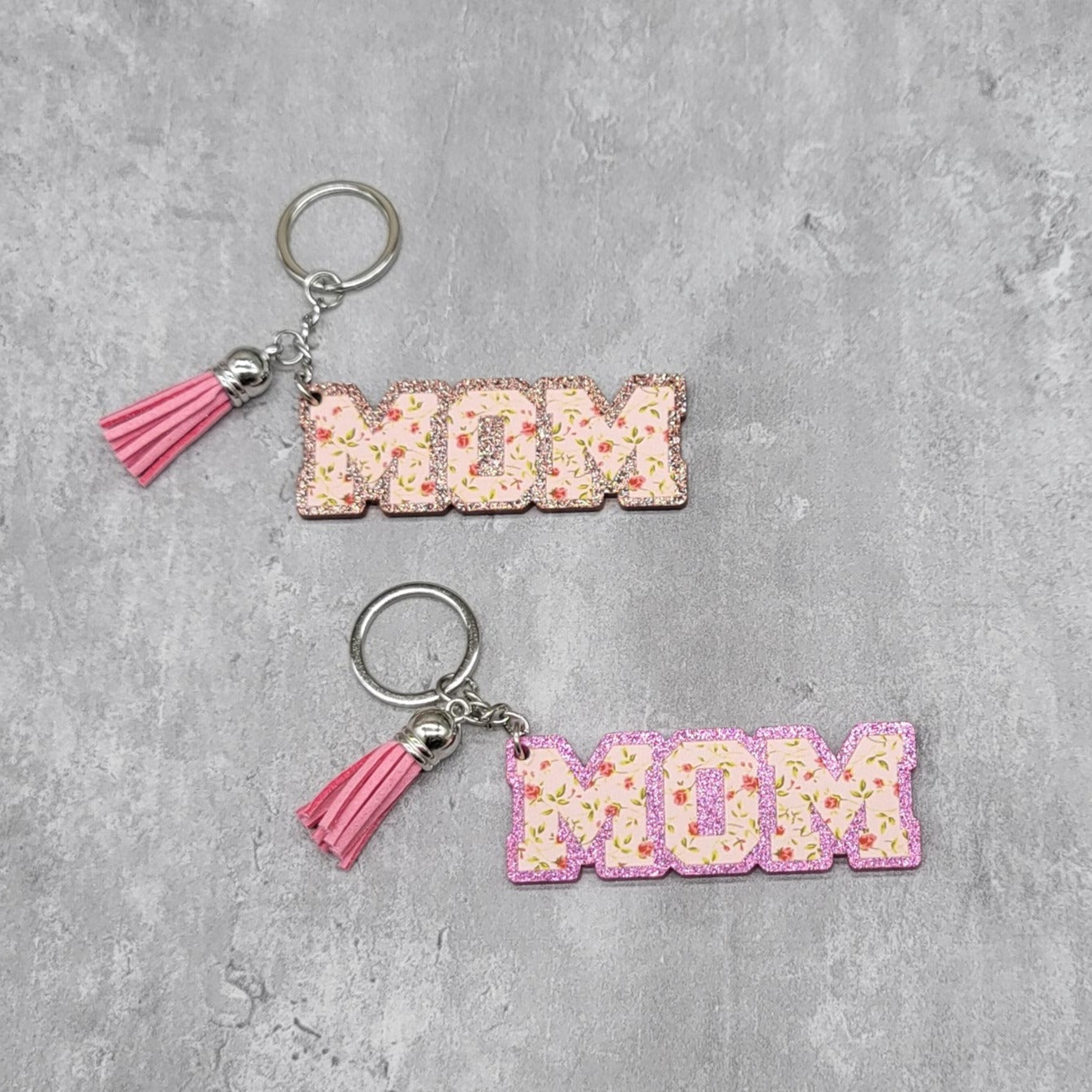 1 Mom Sublimation Keychain – Vinyl Fun