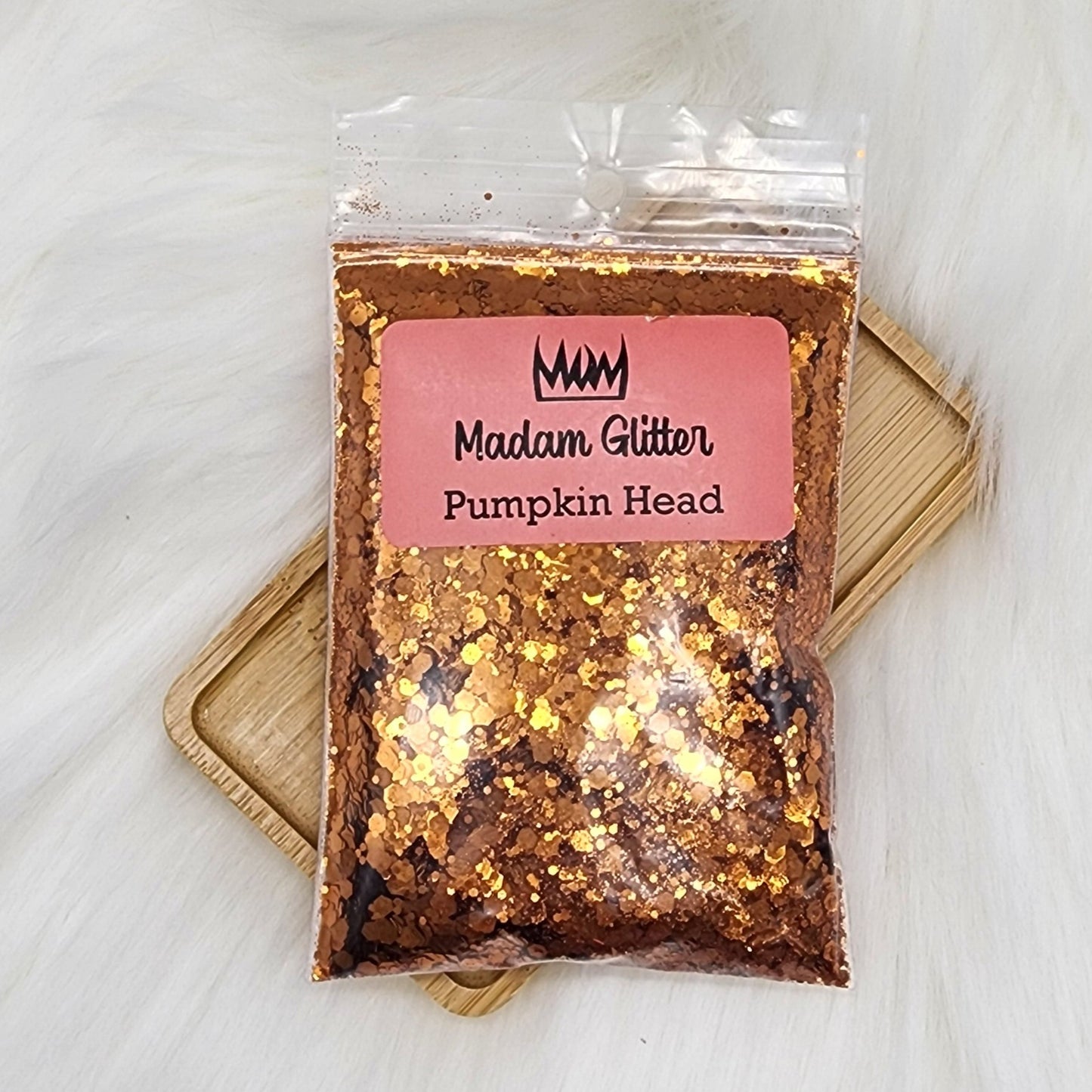 Pumpkin Head Glitter