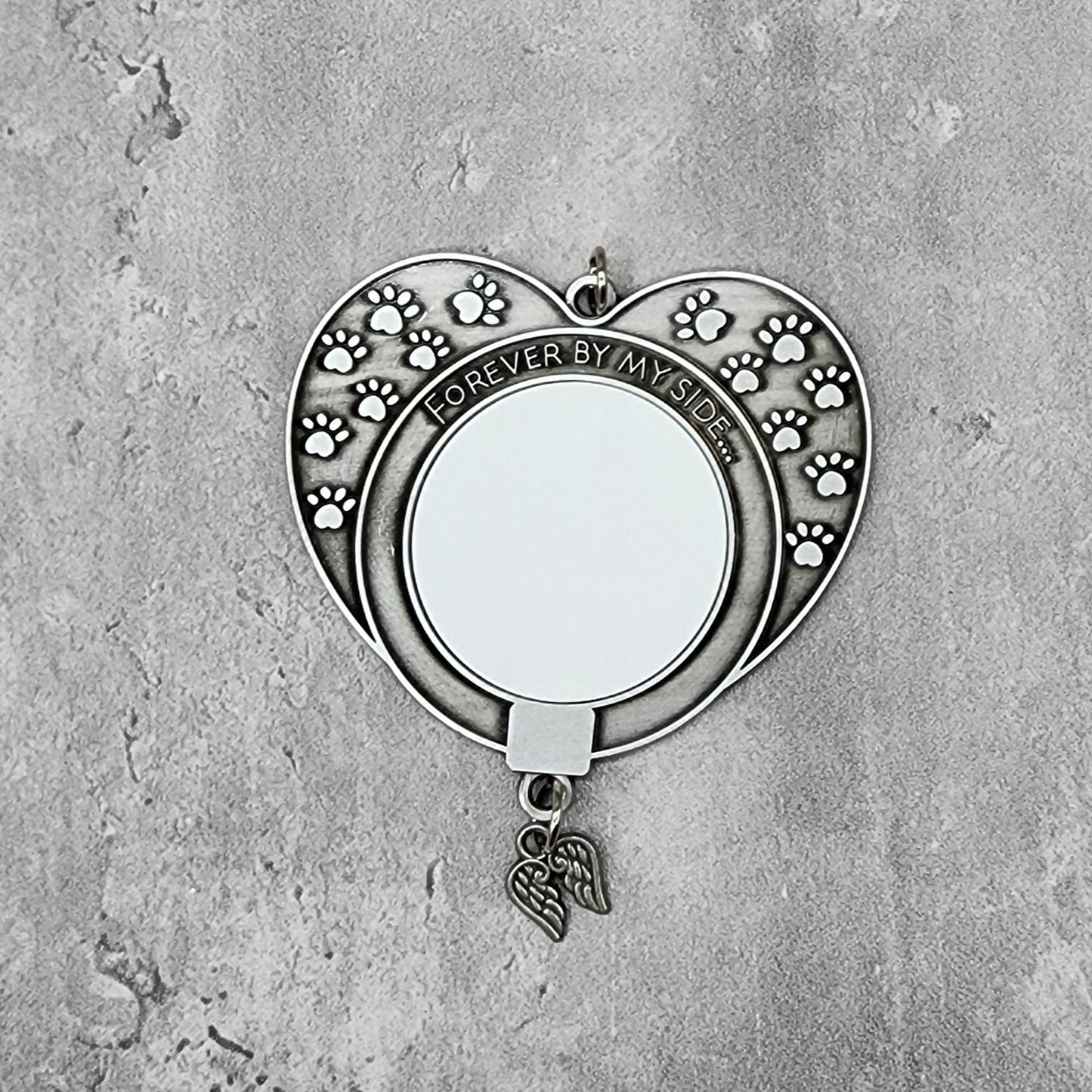 Sublimation Memorial Paws Pendant