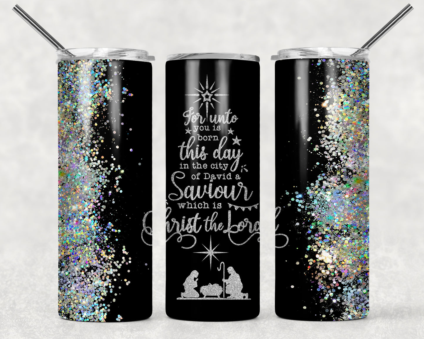 Christmas Wrap 4 For Straight Tumbler-298