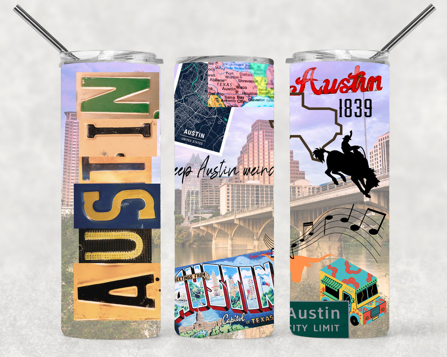 Austin Wrap For Straight Tumbler-M209