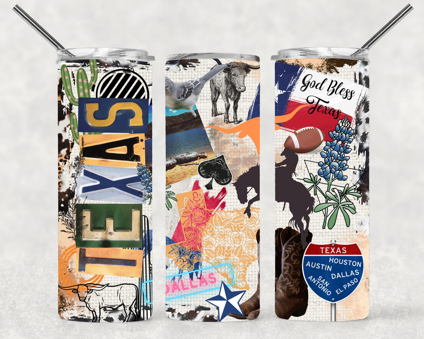 Texas Wrap For Straight Tumbler-M218