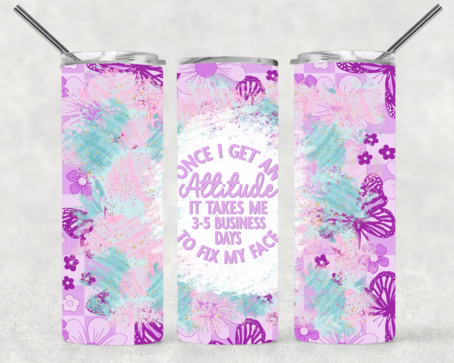 Attitude Wrap For Straight Tumbler-M247