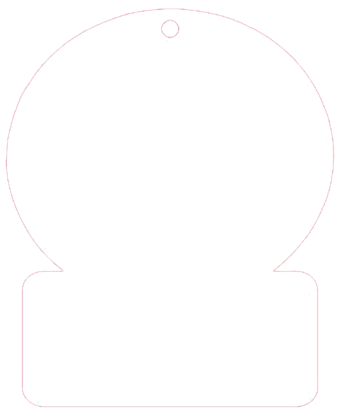 Money Ornament Template-Digital Download