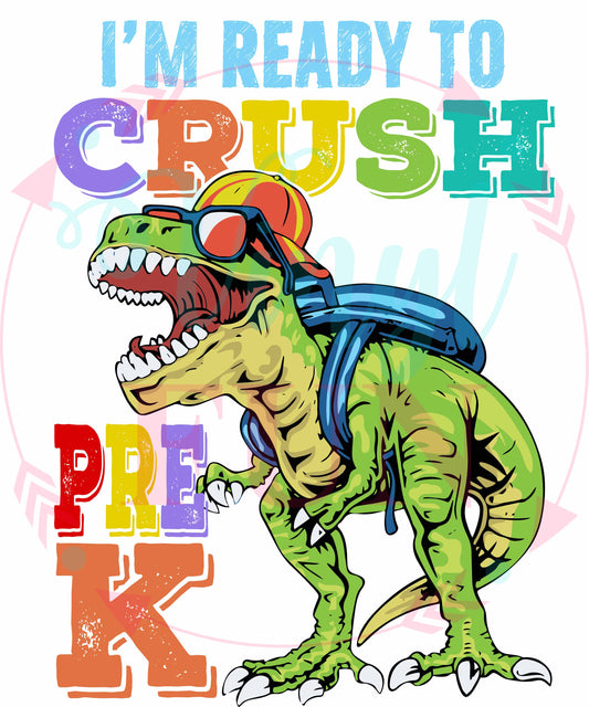 Crush School Dinosaur You Choose Grade-171