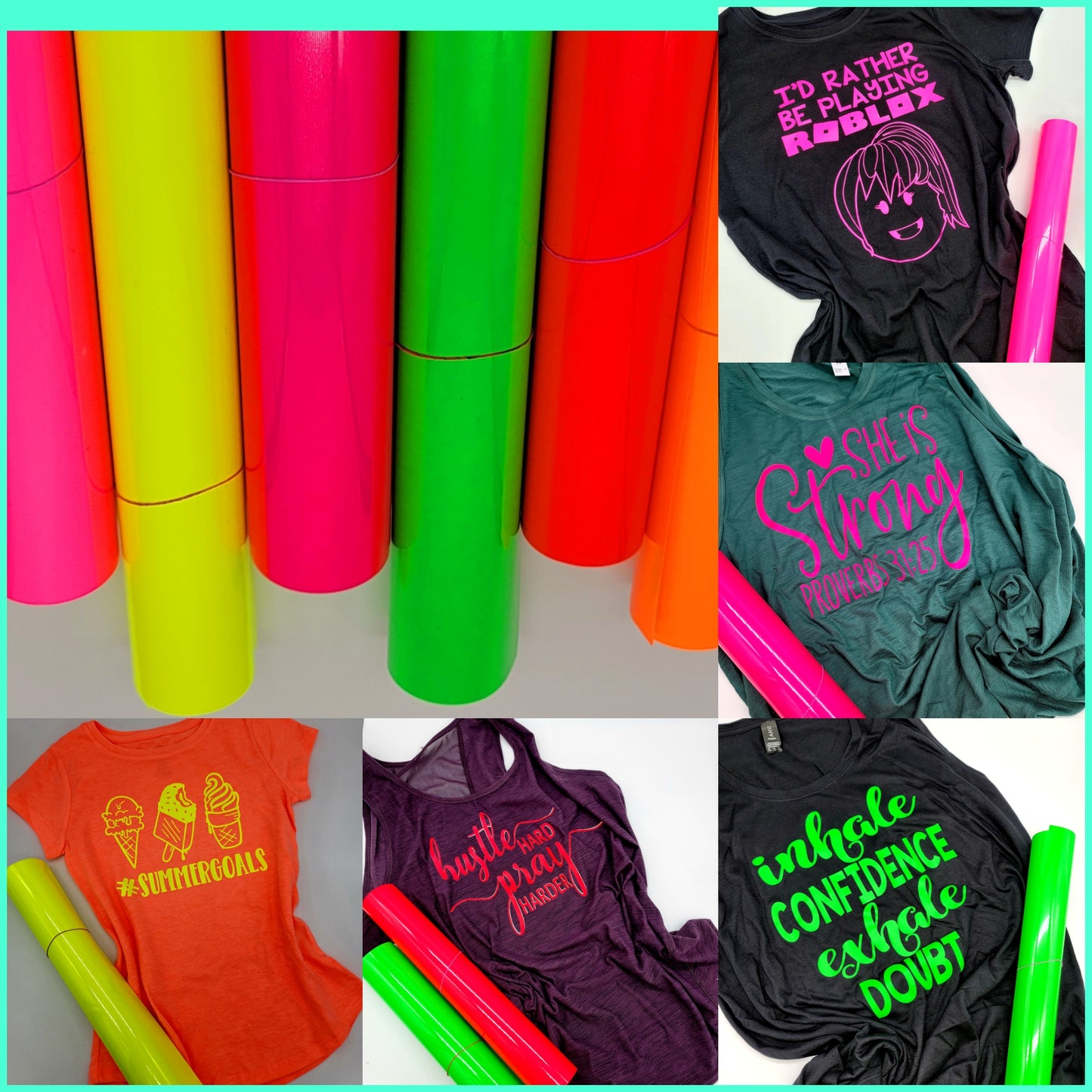 Fluorescent HTV Bundle