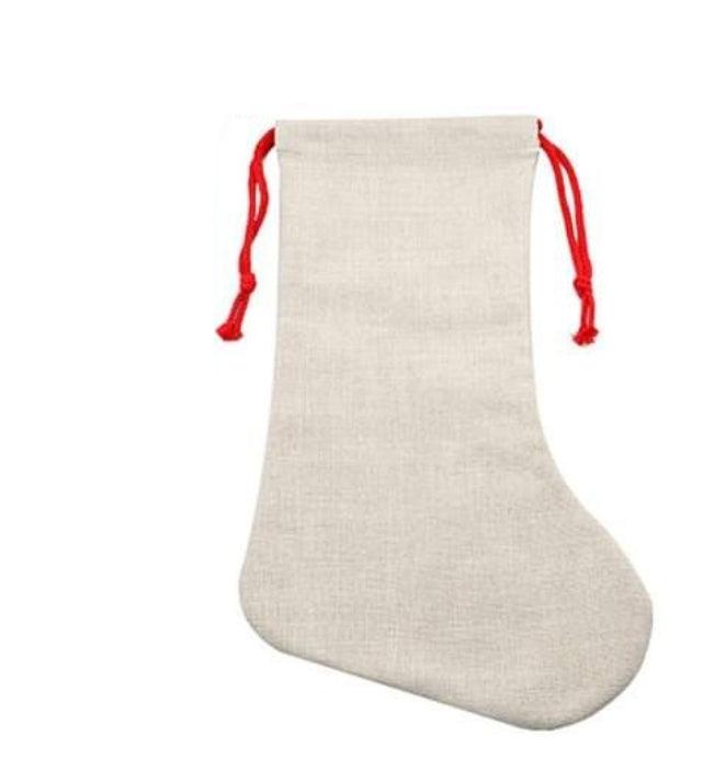 Sublimation Burlap Stocking