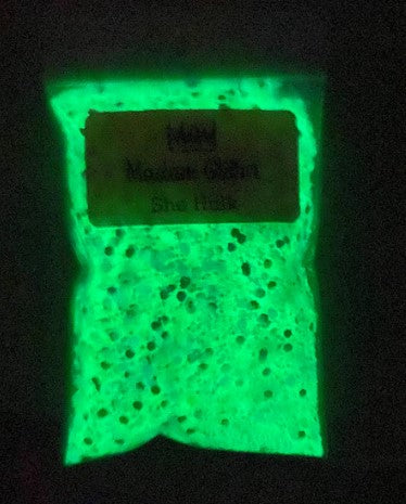She Hulk GLOW Glitter