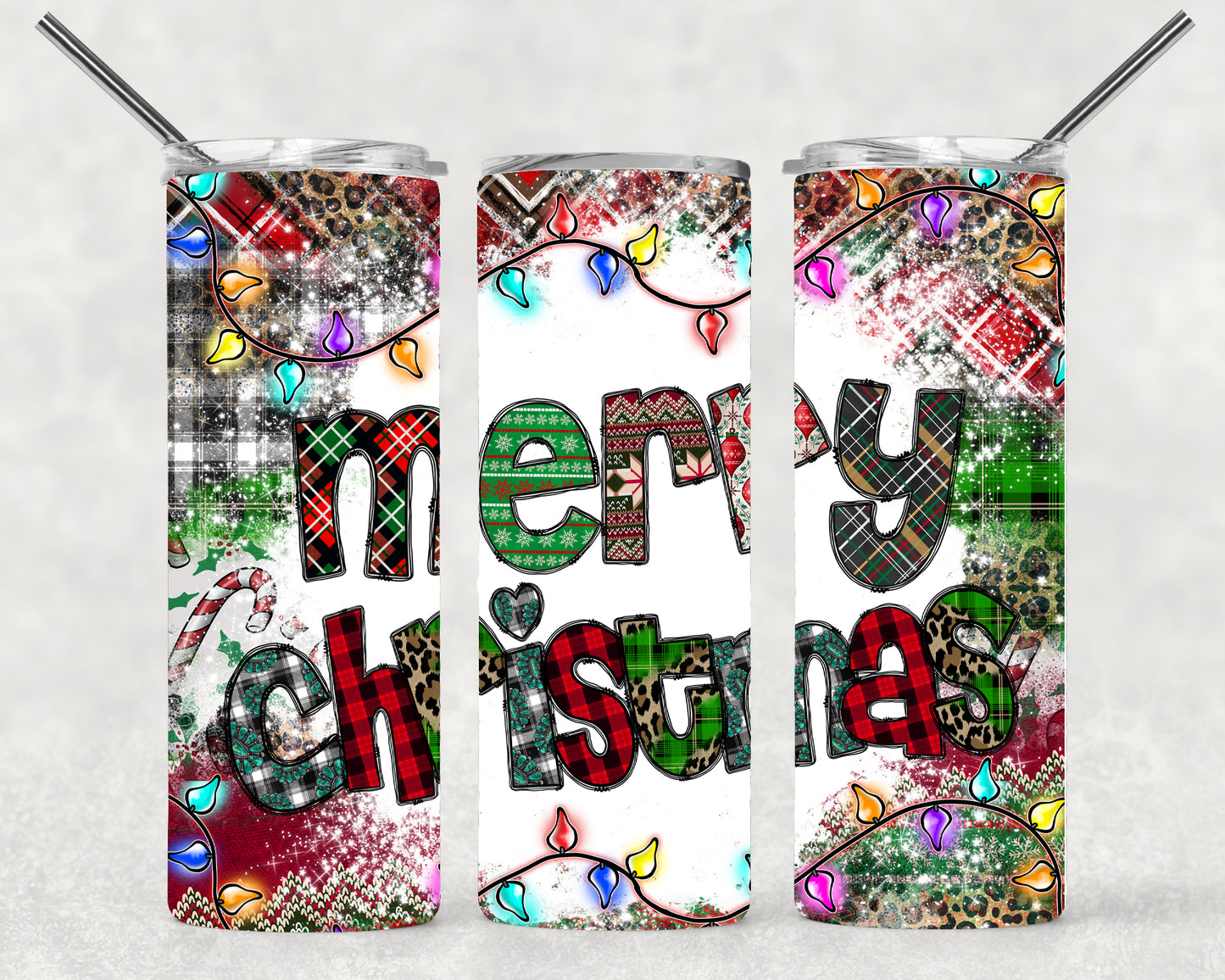 Lights Wrap For Straight Tumbler-M137