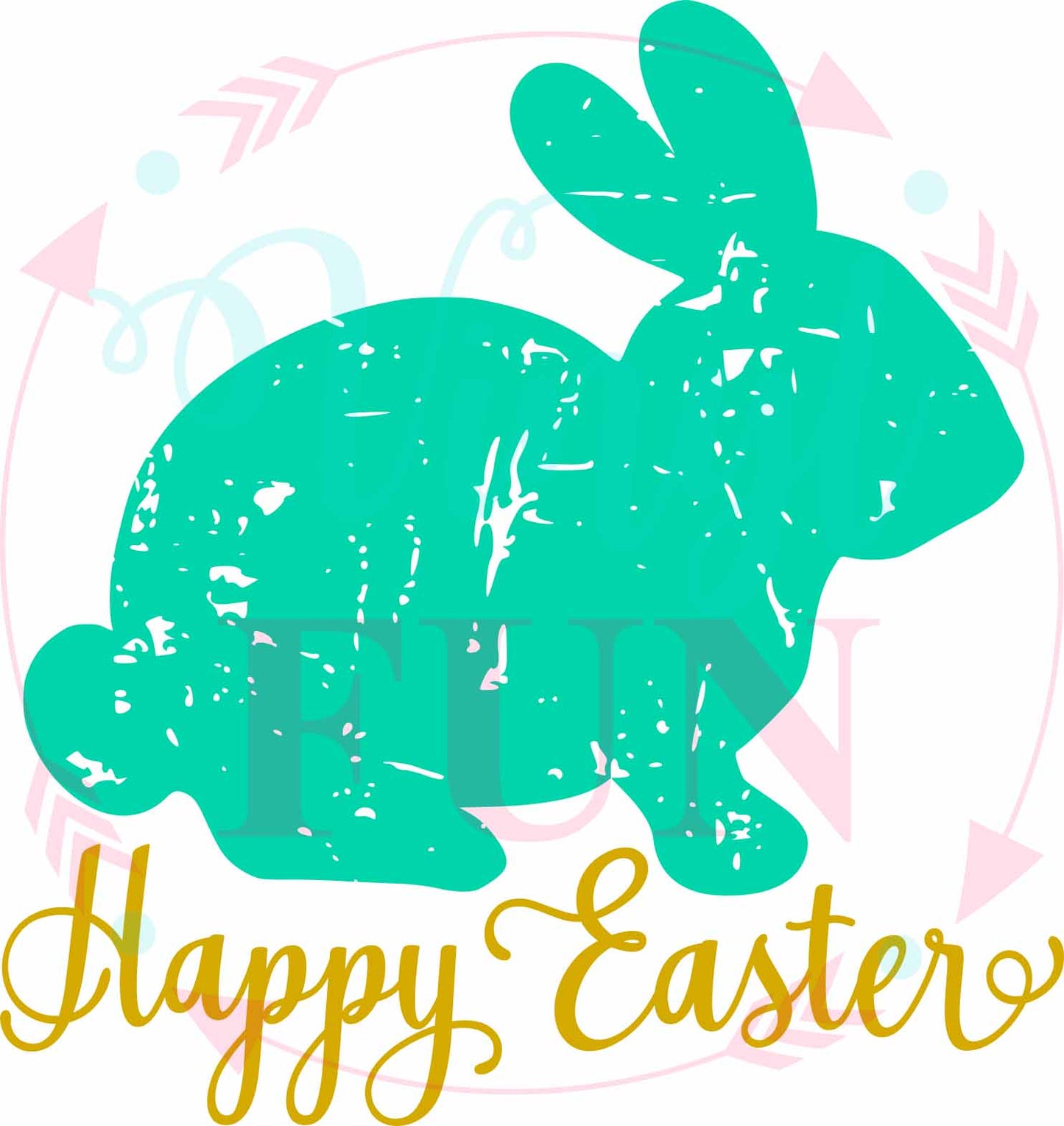 Distressed Bunny-Digital Download