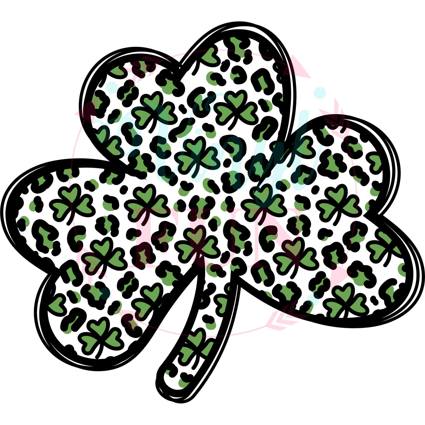Leopard Shamrock-H134