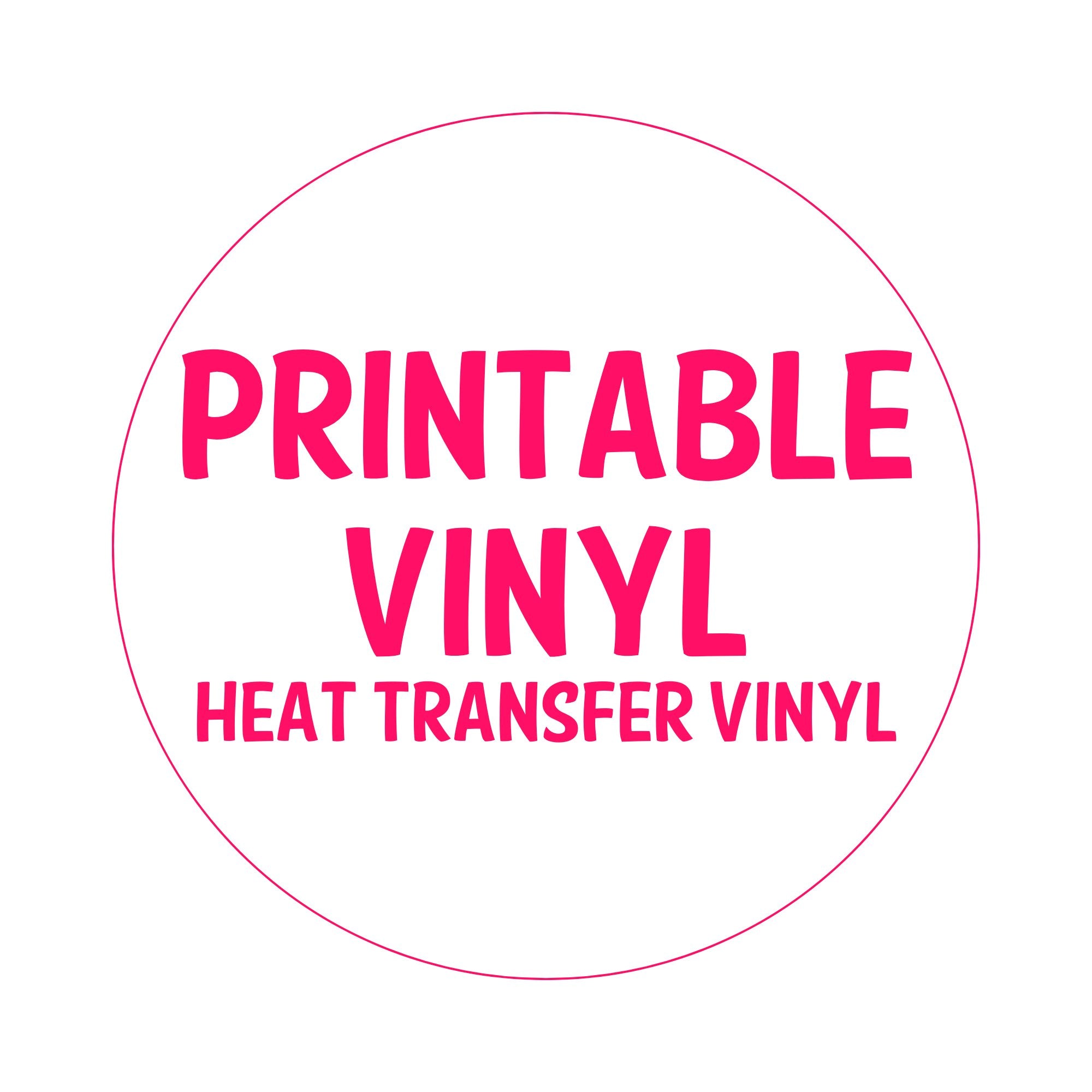 Printable Inkjet Vinyl Fun