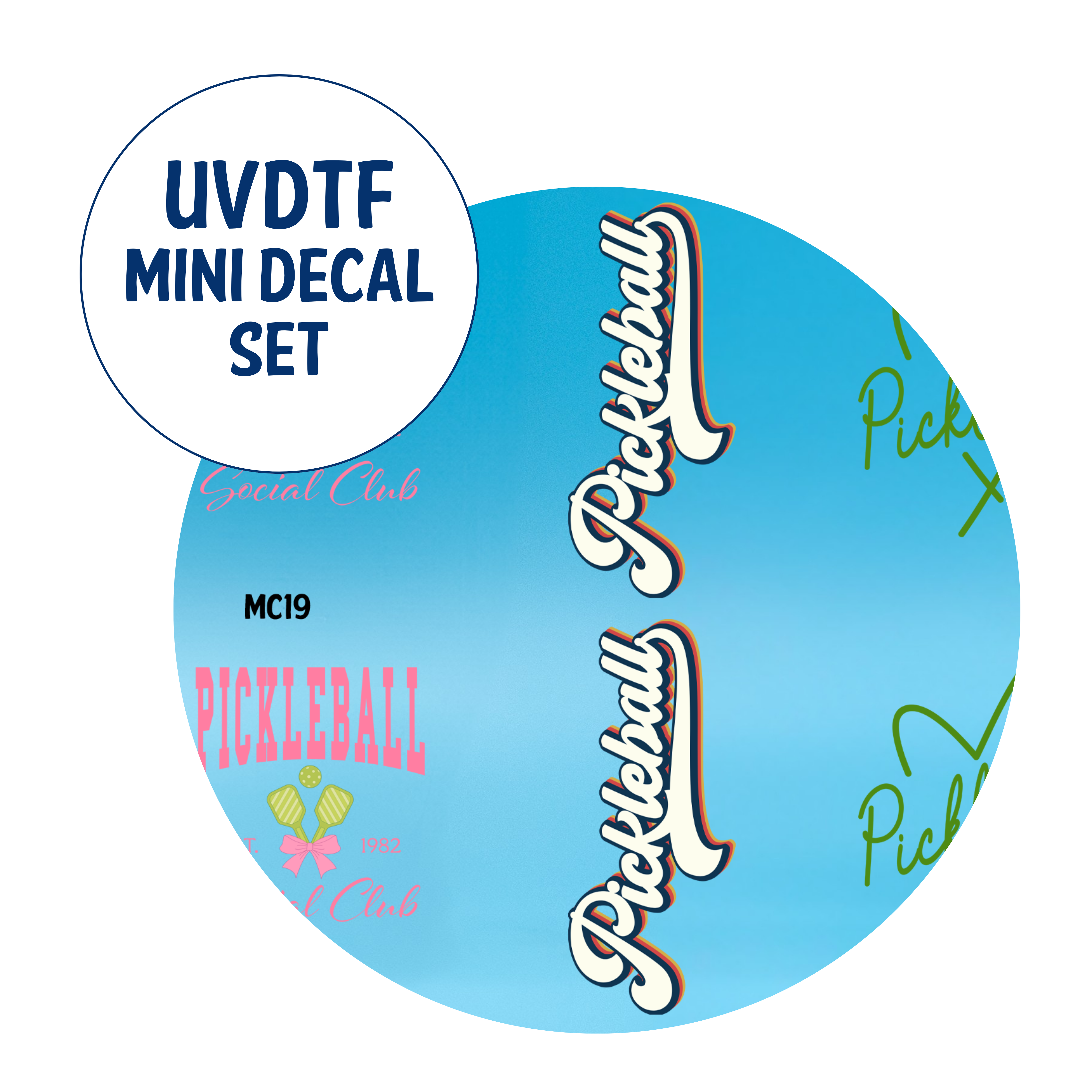 UVDTF Mini Decal Sets – Vinyl Fun