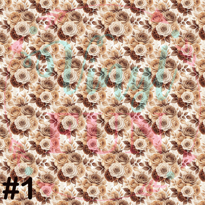 Fall Flowers Pattern Collection