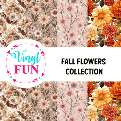 Fall Flowers Pattern Collection