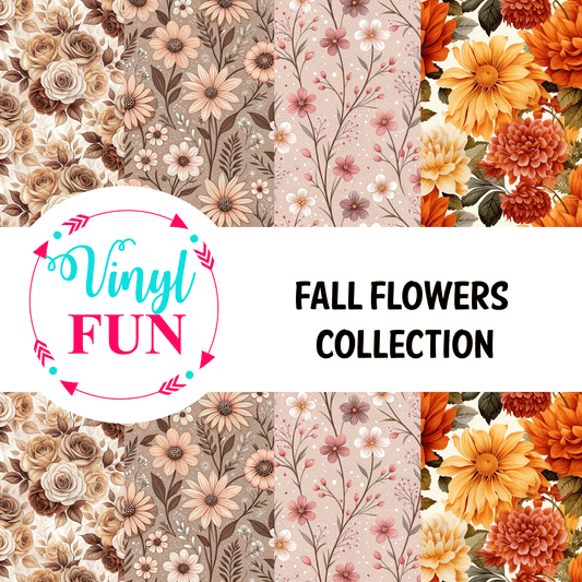 Fall Flowers Pattern Collection