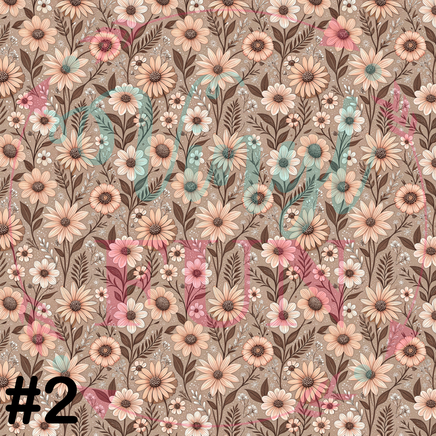 Fall Flowers Pattern Collection