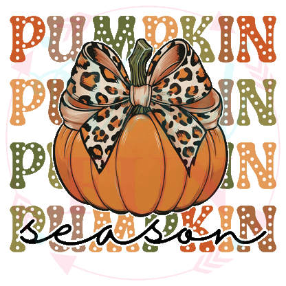 UVDTF Pumpkin Season Decal-FALL1