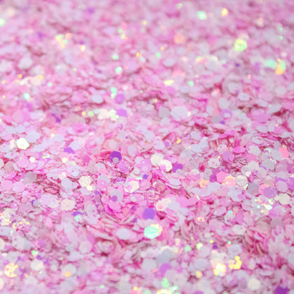 Chunky Cotton Candy Glitter