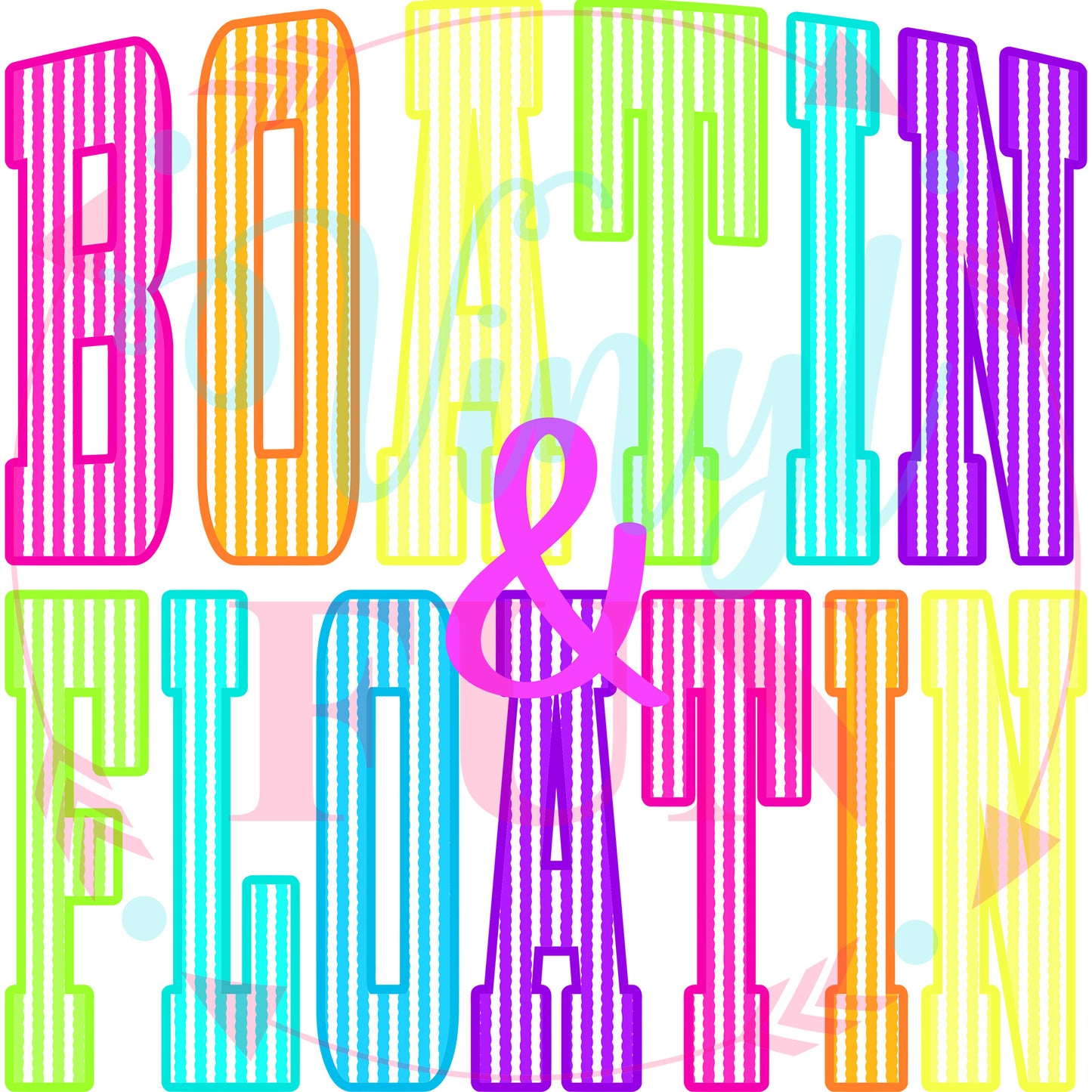 Boatin & Floatin Transfer - 144