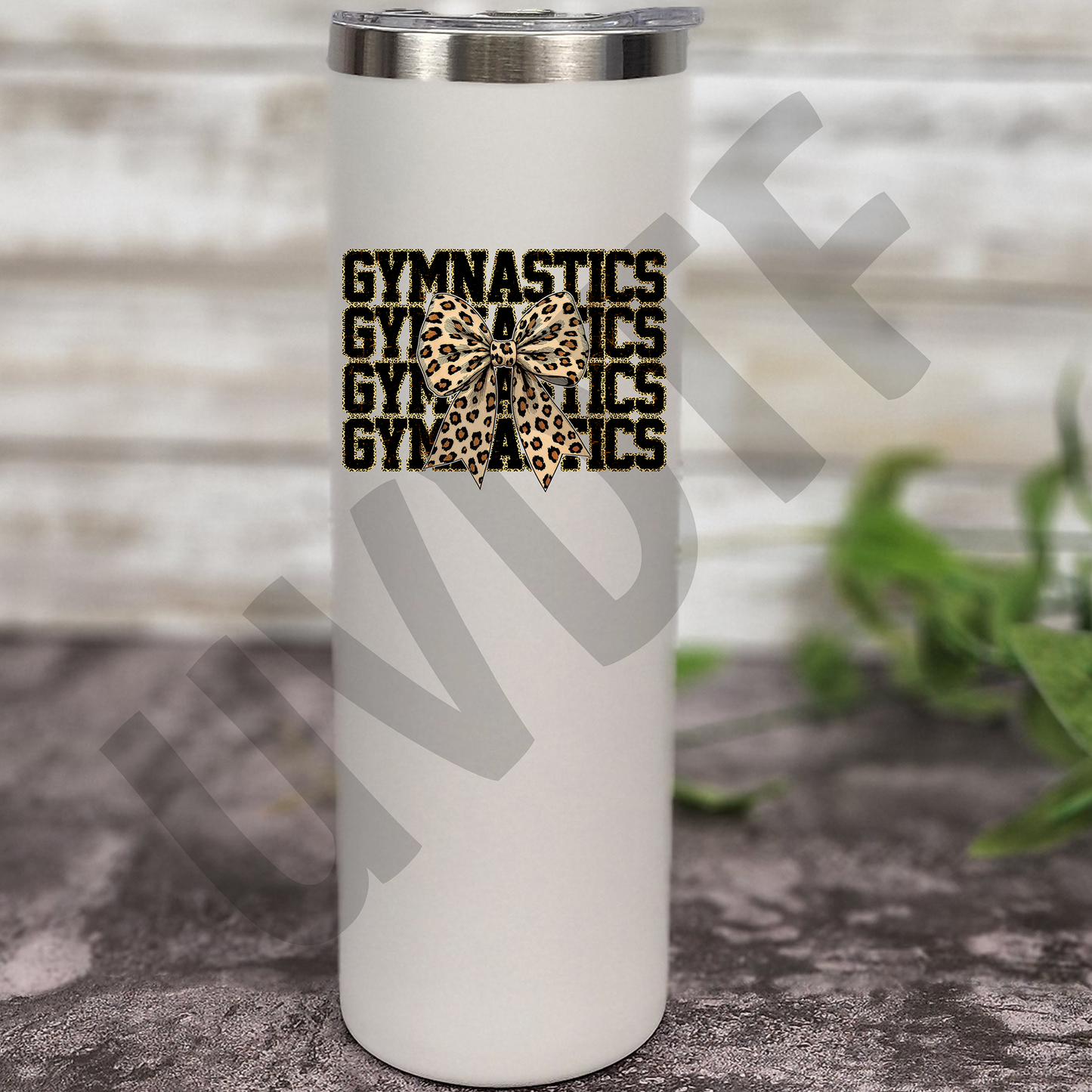 UVDTF Leopard Gymnastics Decal - 148