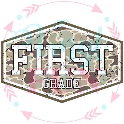 Camo School Choose a Grade - 171