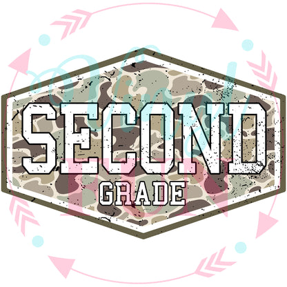 Camo School Choose a Grade - 171