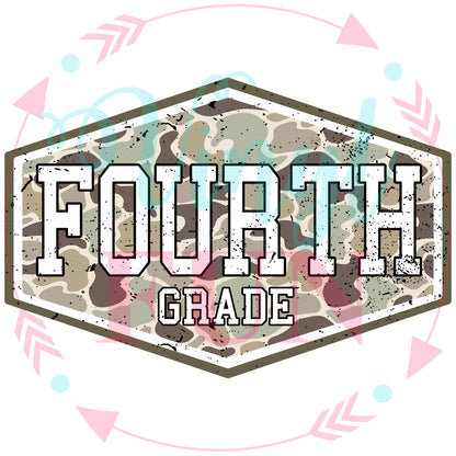 Camo School Choose a Grade - 171