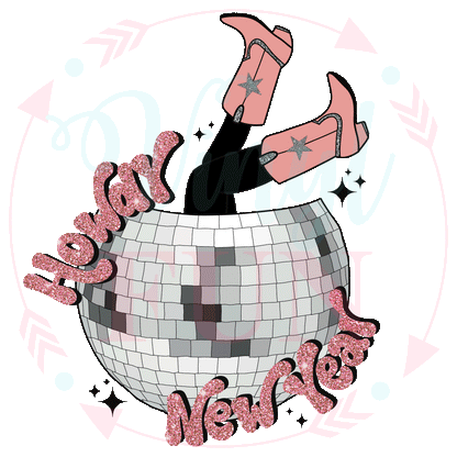 Howdy New Year  Decal -H2