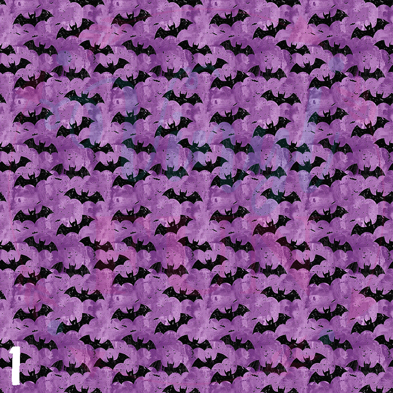 Purple Halloween Pattern Collection