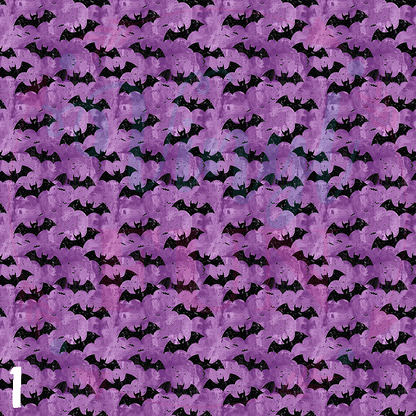 Purple Halloween Pattern Collection