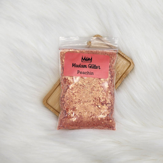 Peachin Glitter