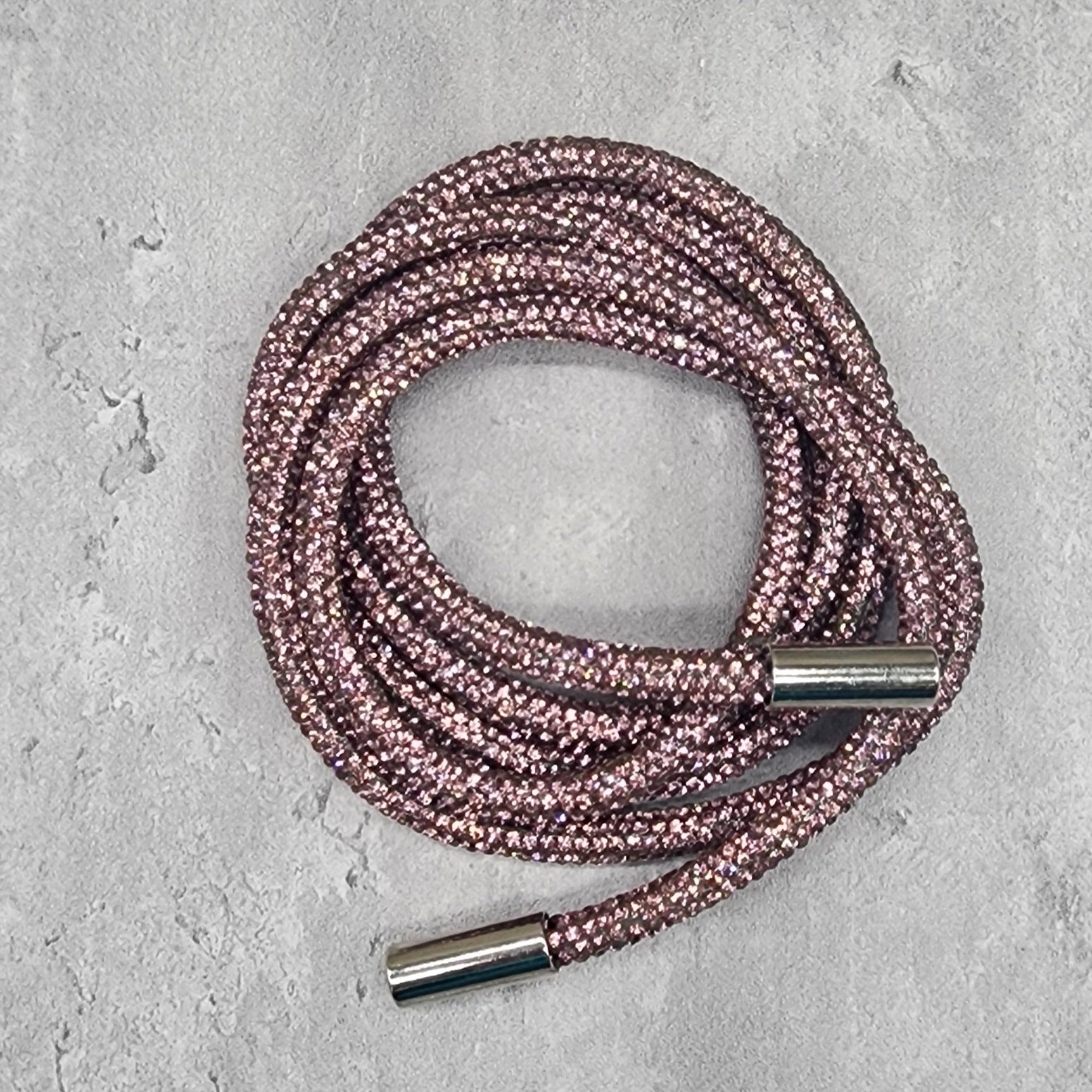 Rhinestone Gauze Sequin Hoodie String Glitter Rope Chain Shoestring  Drawstring