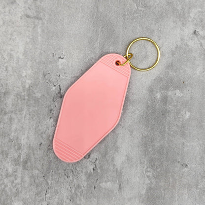 Blank Motel Keychains