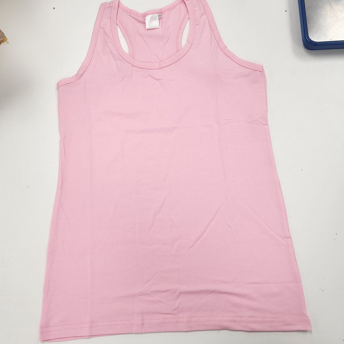 Adult Racerback Tank Tops for Sublimation- Blank TAG