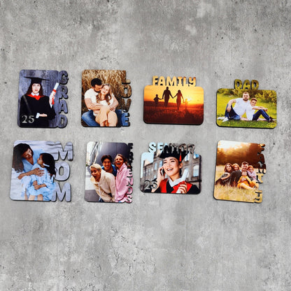 3" Sublimation Photo Frame Magnet