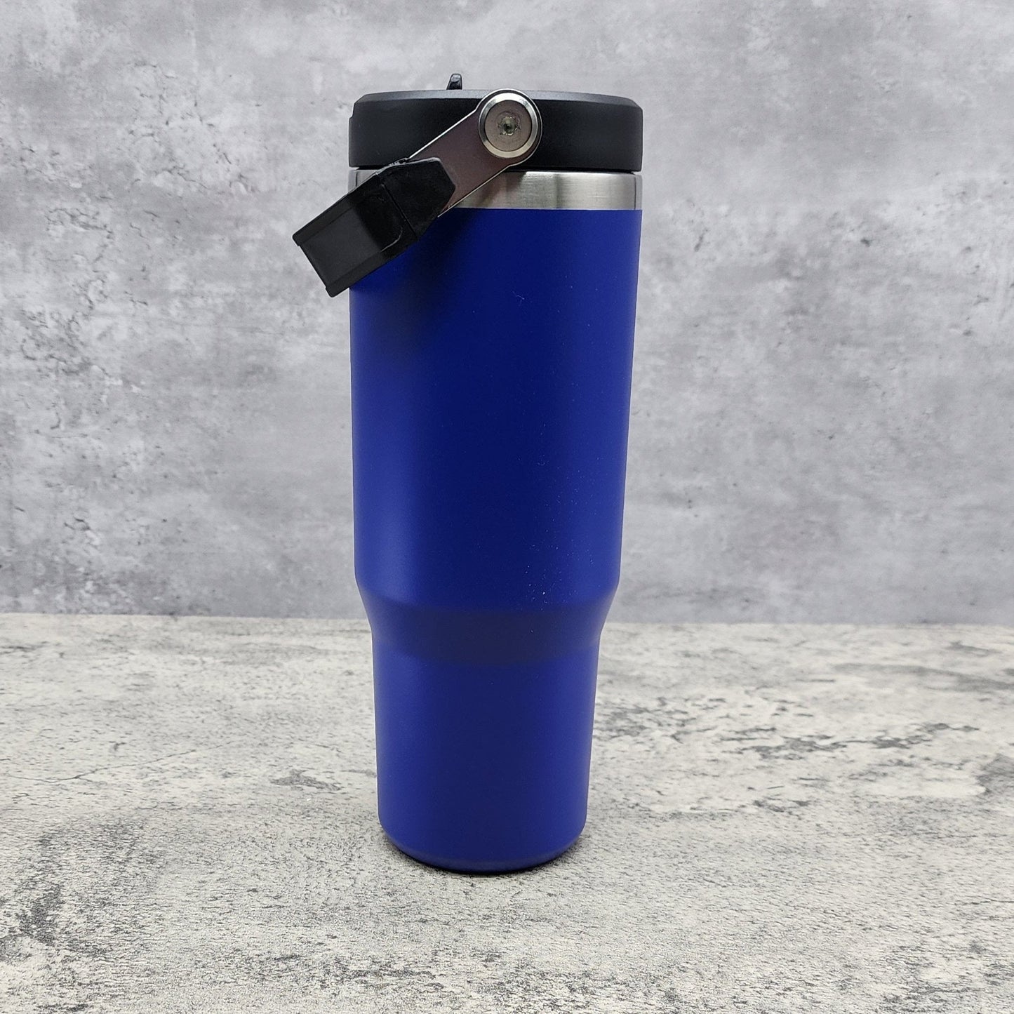 Powder Coated Sports Bottle With Top Handle