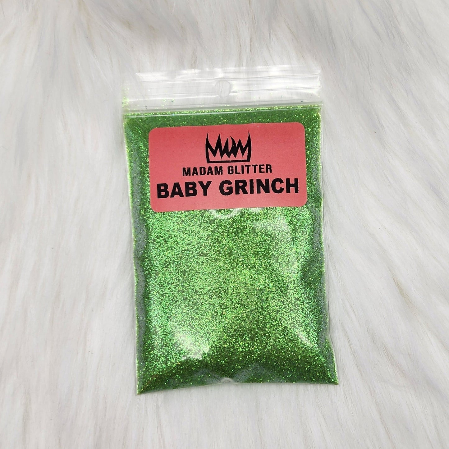 Baby Grinch Glitter