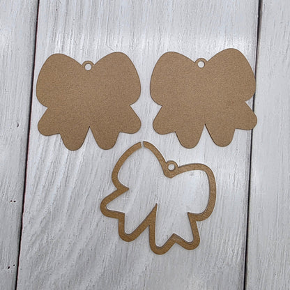 Acrylic Snow Globe Keychain Shaker