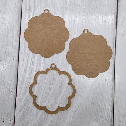 Acrylic Snow Globe Keychain Shaker