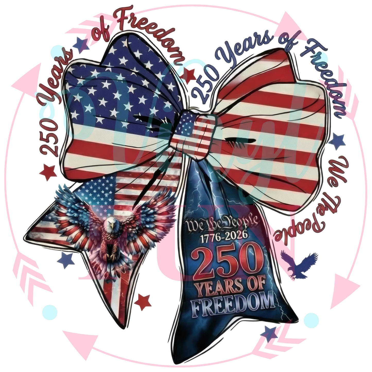 250 Years Old Transfers - For Fabrics