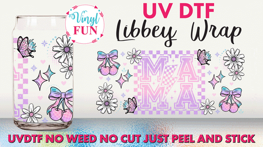 Colorful Mama UVDTF Libbey Glass Wrap - UV274