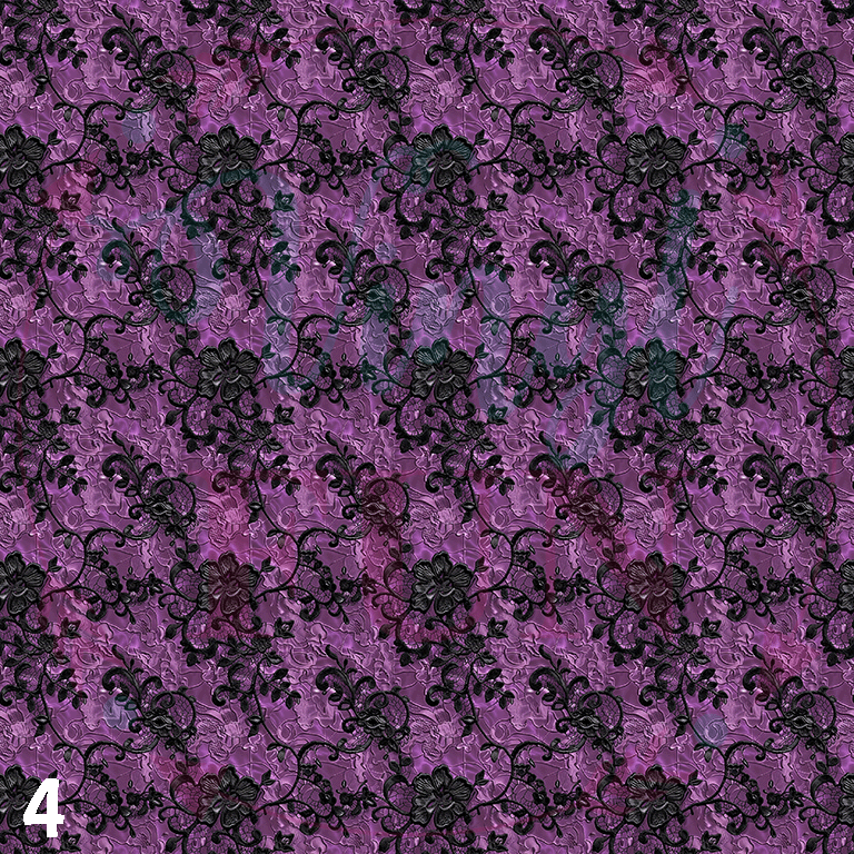 Purple Halloween Pattern Collection