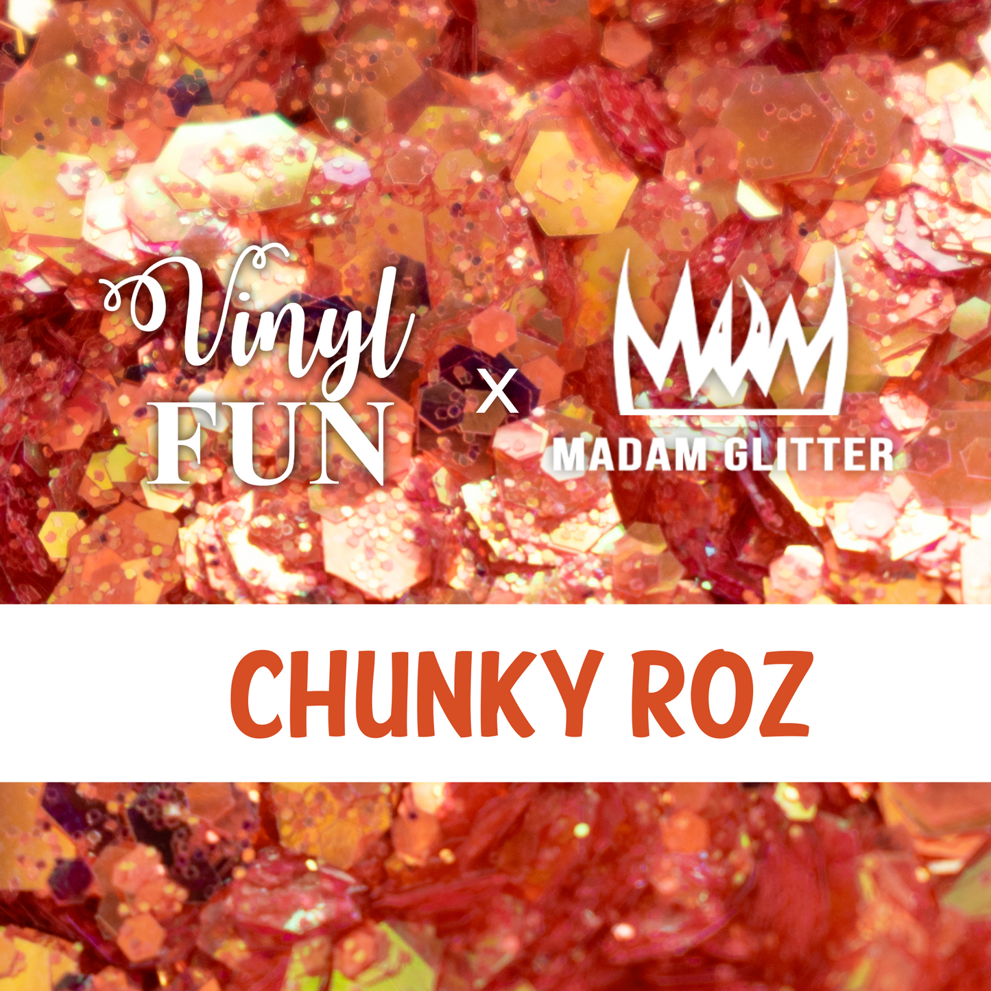 Chunky Roz Glitter