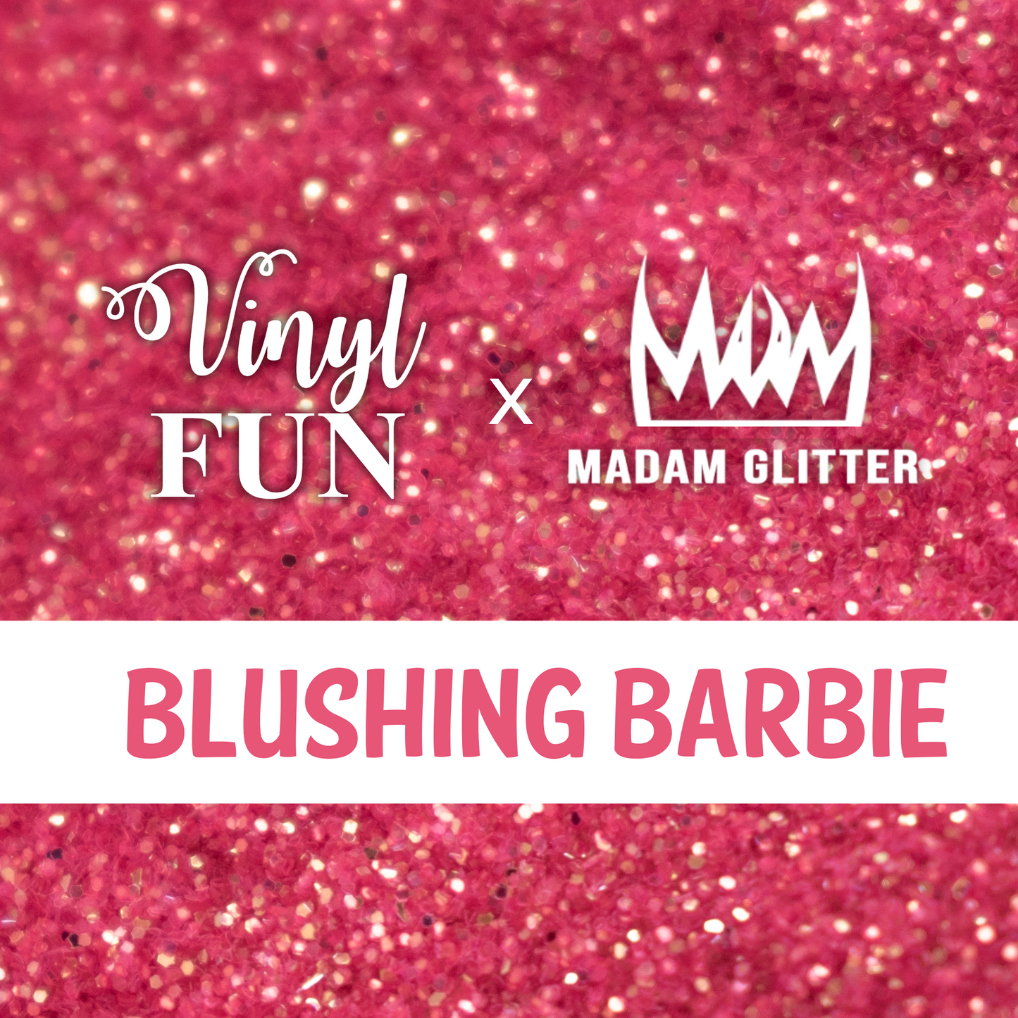 Blushing Barbie Glitter