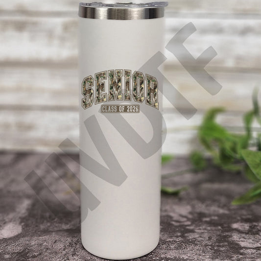 UVDTF Camo Senior 2026 Decal - 5