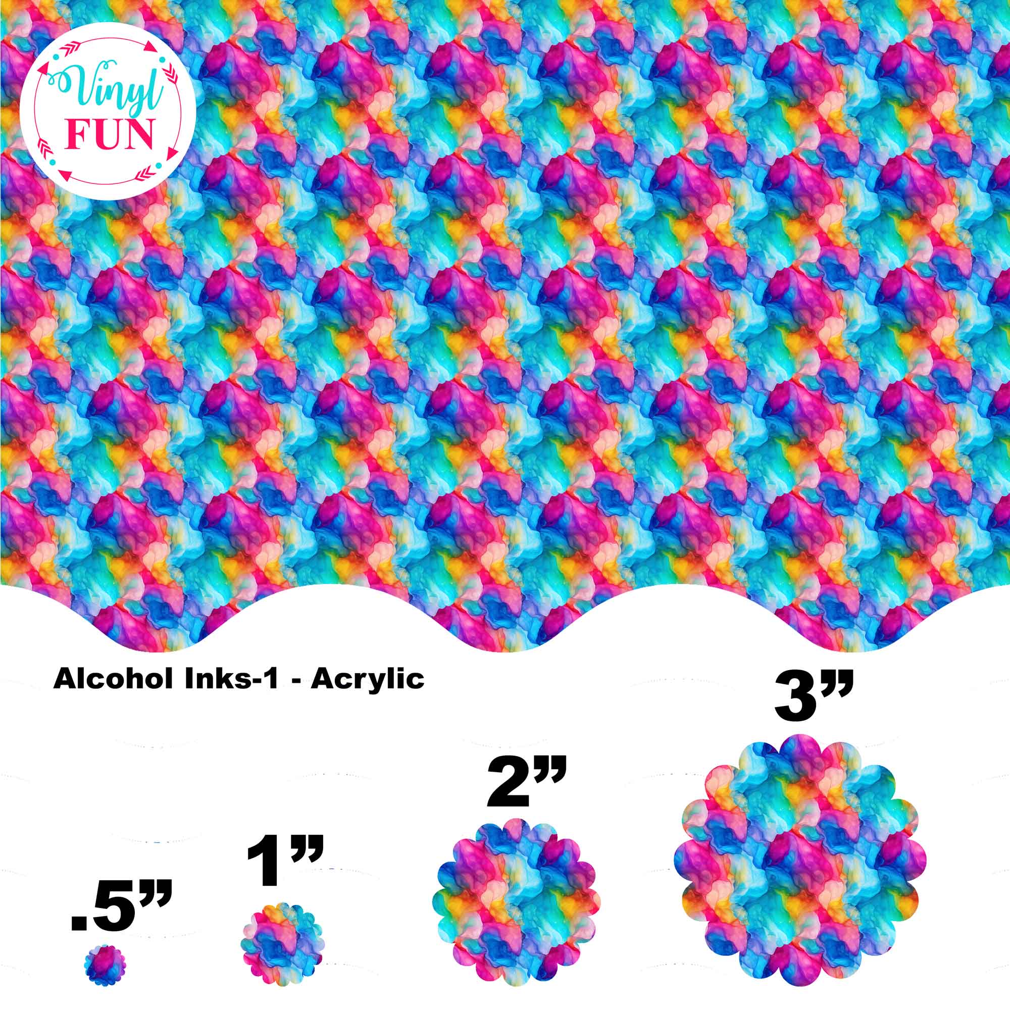 Pattern Acrylic Vinyl Fun