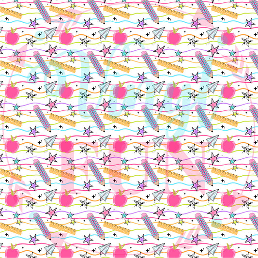 All The School Things Pattern-C21