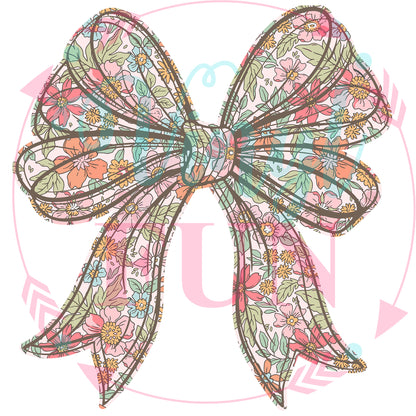 Bow Fun Transfers - For Fabrics