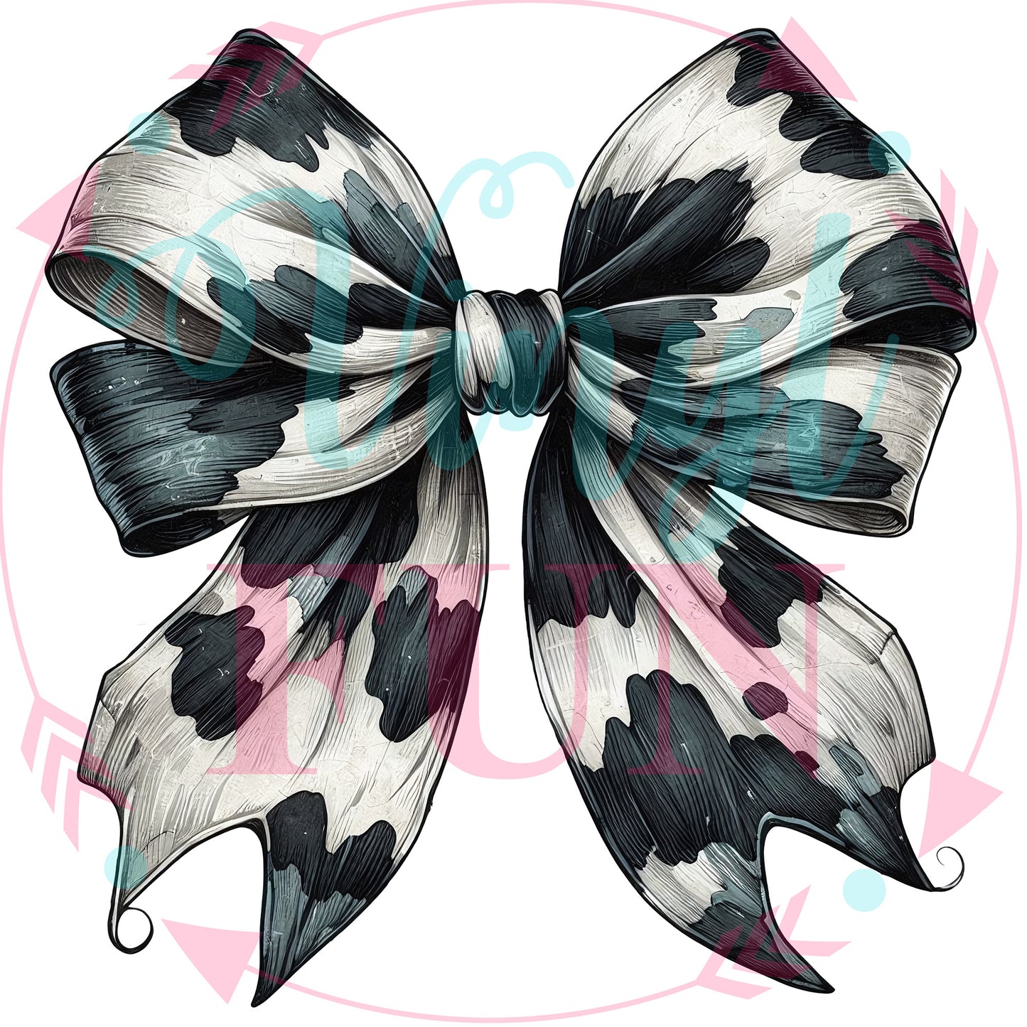 Bow Fun Transfers - For Fabrics